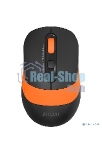 Комплект клавиатура + мышь A4Tech Fstyler FG1010 клав:черный/оранжевый мышь:черный/оранжевый USB беспроводная Multimedia