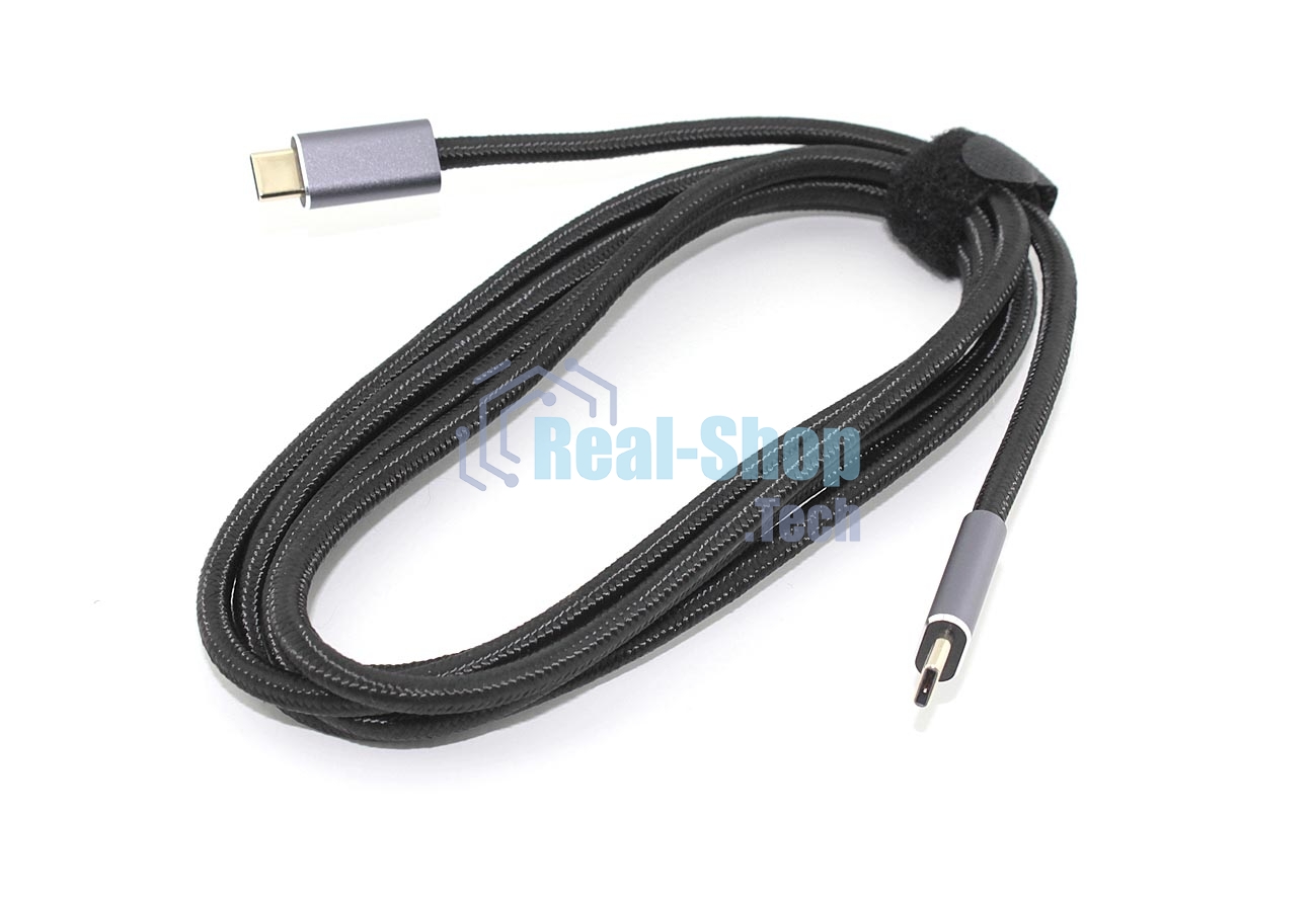 Кабель USB4 Type-C на Type-C Thunderbolt 3, PD 100W 2м