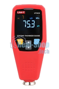 Толщиномер UNI-T UT343A диаметр измеряемой площади 20 мм, min толщина объема 0,5 мм