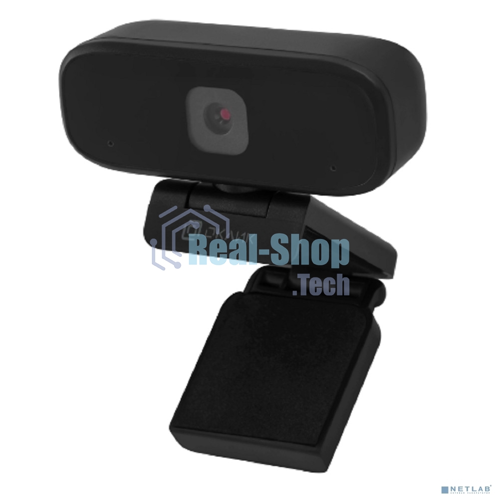 Веб-камера Оклик OK-C015HD черный 1Mpix (1280x720) USB2.0 с микрофоном