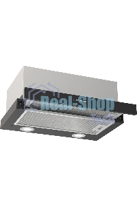 Вытяжка встраиваемая Kuppersberg Slimhit 50 B черный, 50 см, 750 куб. м/ч, 51 дБ