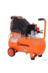 Компрессор винтовой Вихрь КП-195/24 безмасляный 195л/мин 24л 1100Вт оранжевый/черный 74/3/20