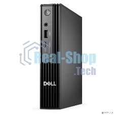 ПК Dell Pro Micro QCM1250 Micro i3 14100T (2.7) 8Gb SSD512Gb UHDG Windows 11 Pro GbitEth WiFi BT 90W мышь клавиатура черный (DPM -3860)