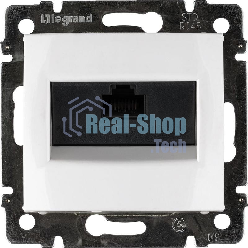 Компьютерная розетка Legrand Valena 774230, белая RJ45 5 кат UTP