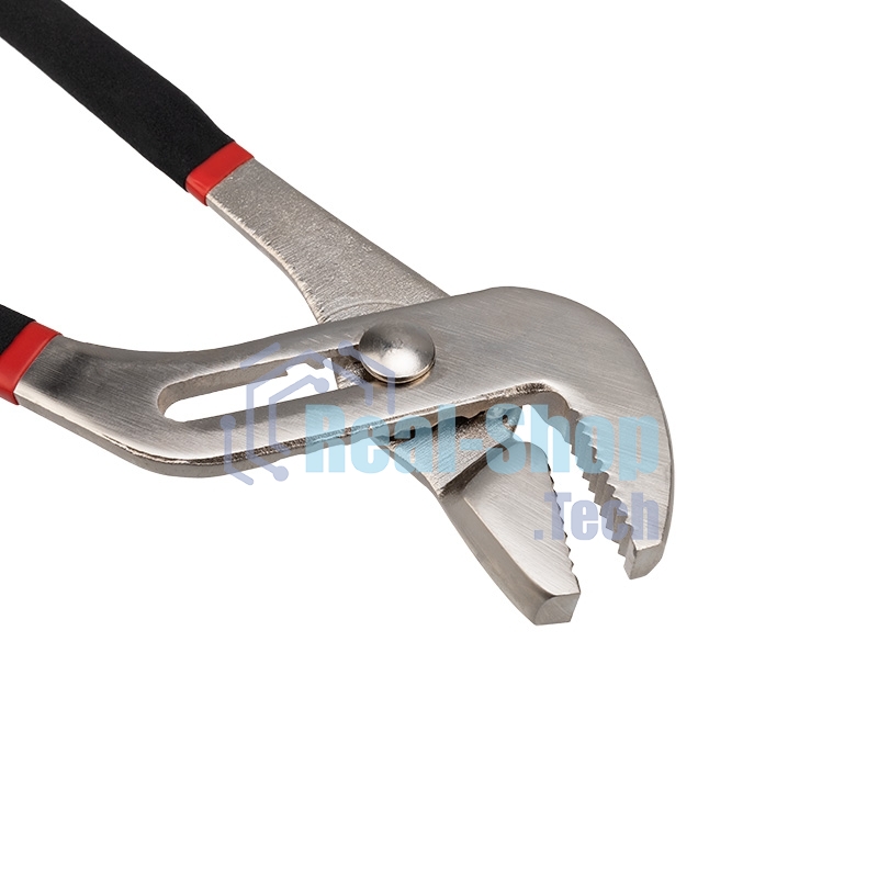 Клещи переставные Rexant 300 мм никелированные, обливные рукоятки