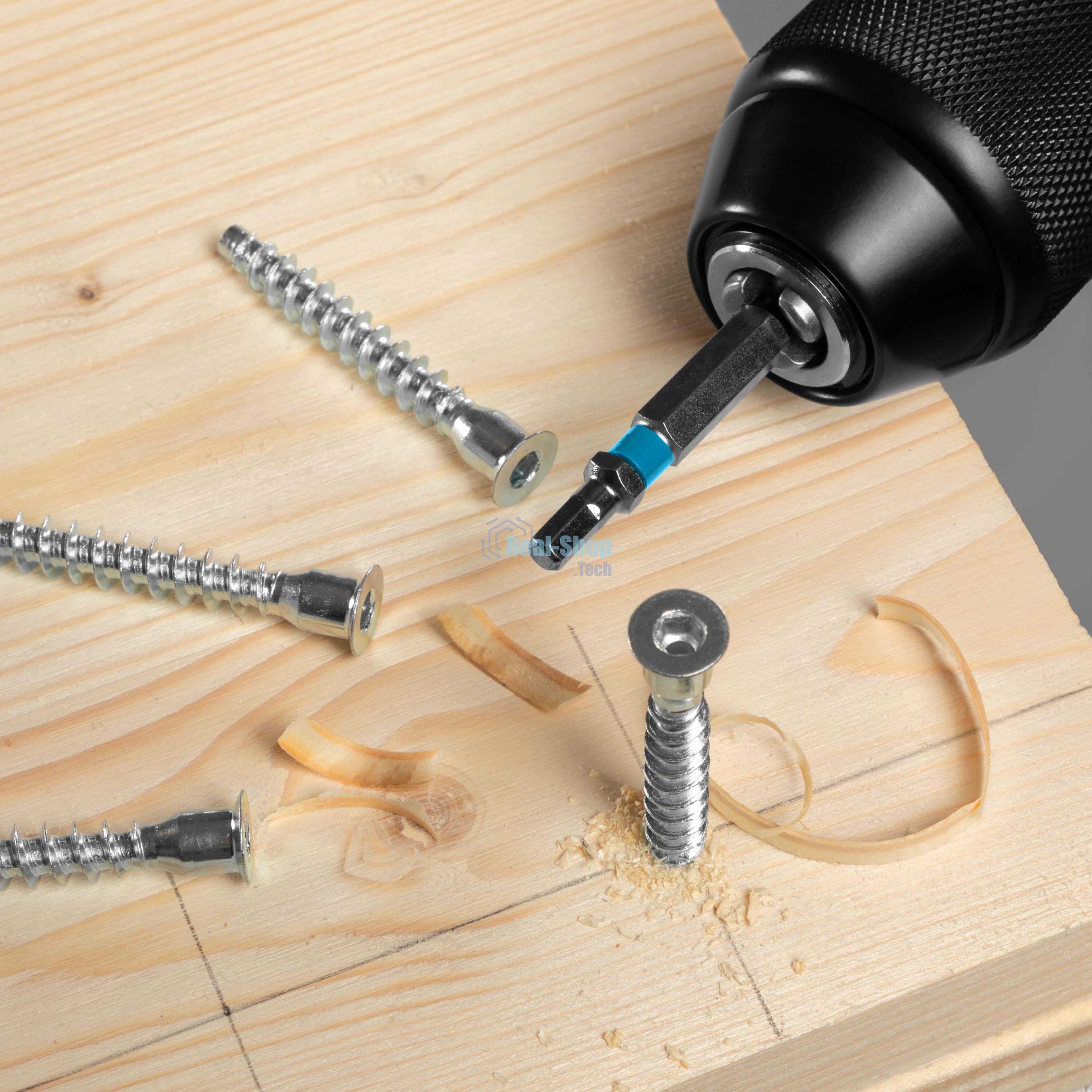 Набор бит Gross HEX 4х50, сталь S2, 10 шт.