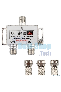 Делитель ТВ Rexant х 2 + 3 шт. F 