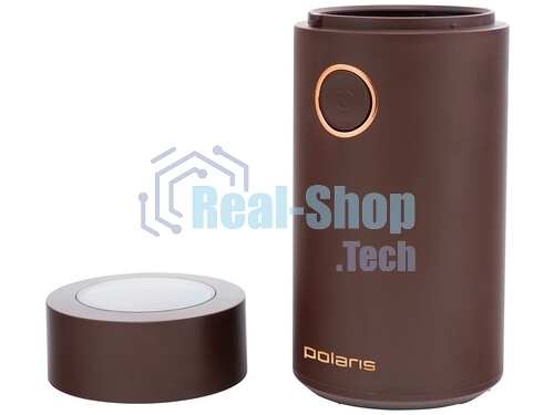 Кофемолка Polaris PCG 2014 (200вт,50гр. пластик) корич.