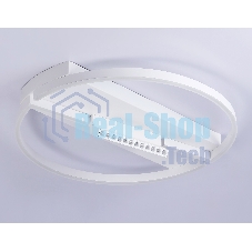 Светильник Ambrella light FL51459/1+1 WH белый 72W 3000K-6400K+4200K D600*110 (ПДУ РАДИО 2.4G)