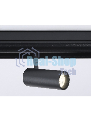 Светильник трековый светодиодный GL3814 BK черный IP20 7W 4000K 48V 24° D35*80