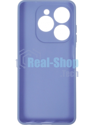 Чехол (клип-кейс) BoraSCO для Tecno Spark 20/20C/Go 2024/Pop 8 Microfiber Case лавандовый