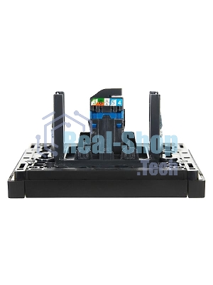 Розетка компьютерная RJ45 кат.6 IEK FORTE&PIANO FP131 черный