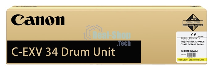 Барабан Canon С-EXV 34 для IR ADV C2020/2030 Yellow