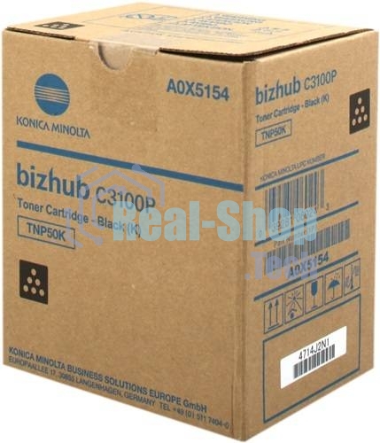 Тонер-картридж Konica-Minolta bizhub C3100P черный TNP-50K
