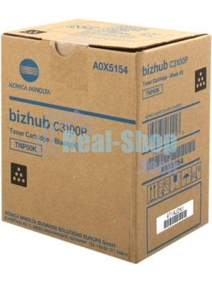 Тонер-картридж Konica-Minolta bizhub C3100P черный TNP-50K