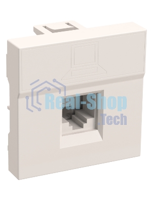 Розетка информационная РКИ-20-00-П RJ-45 UTP кат.5e (на 2 модуля) ПРАЙМЕР белая IEK