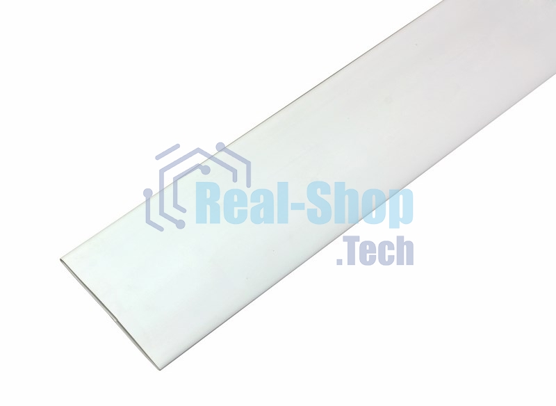 Термоусаживаемая трубка Rexant 35,0/17,5 мм, белая, упаковка 10 шт. по 1 м