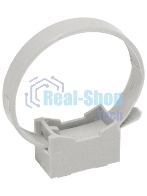 Держатель хомутный для труб со стяжкой CFF1 d16-32 сер. ИЭК CTA10MP-CFF132-K41-100