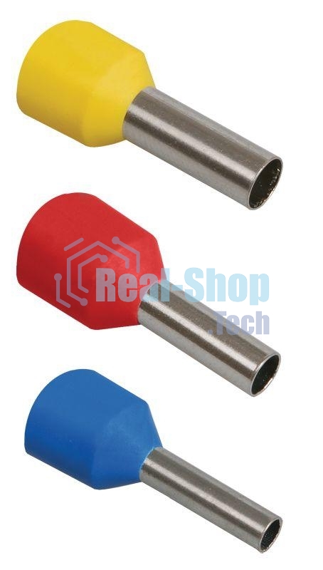 Наконечник-гильза изол. Е6018 (уп.100шт) ИЭК UGN10-006-06-18