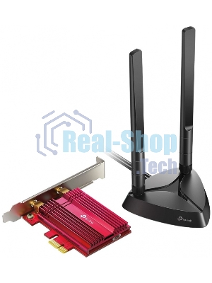 Адаптер TP-Link Wi-Fi 11AX 3000Mbps dual-band PCI-E adapter, two external Antennas