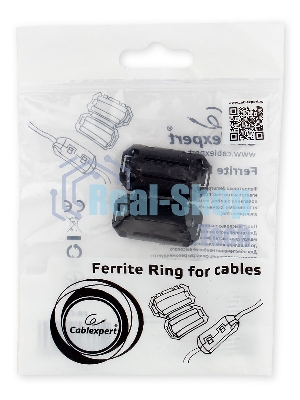 Ферритовое кольцо Cablexpert FR-C-7, пластиковая защелка, внутренний диаметр 7мм