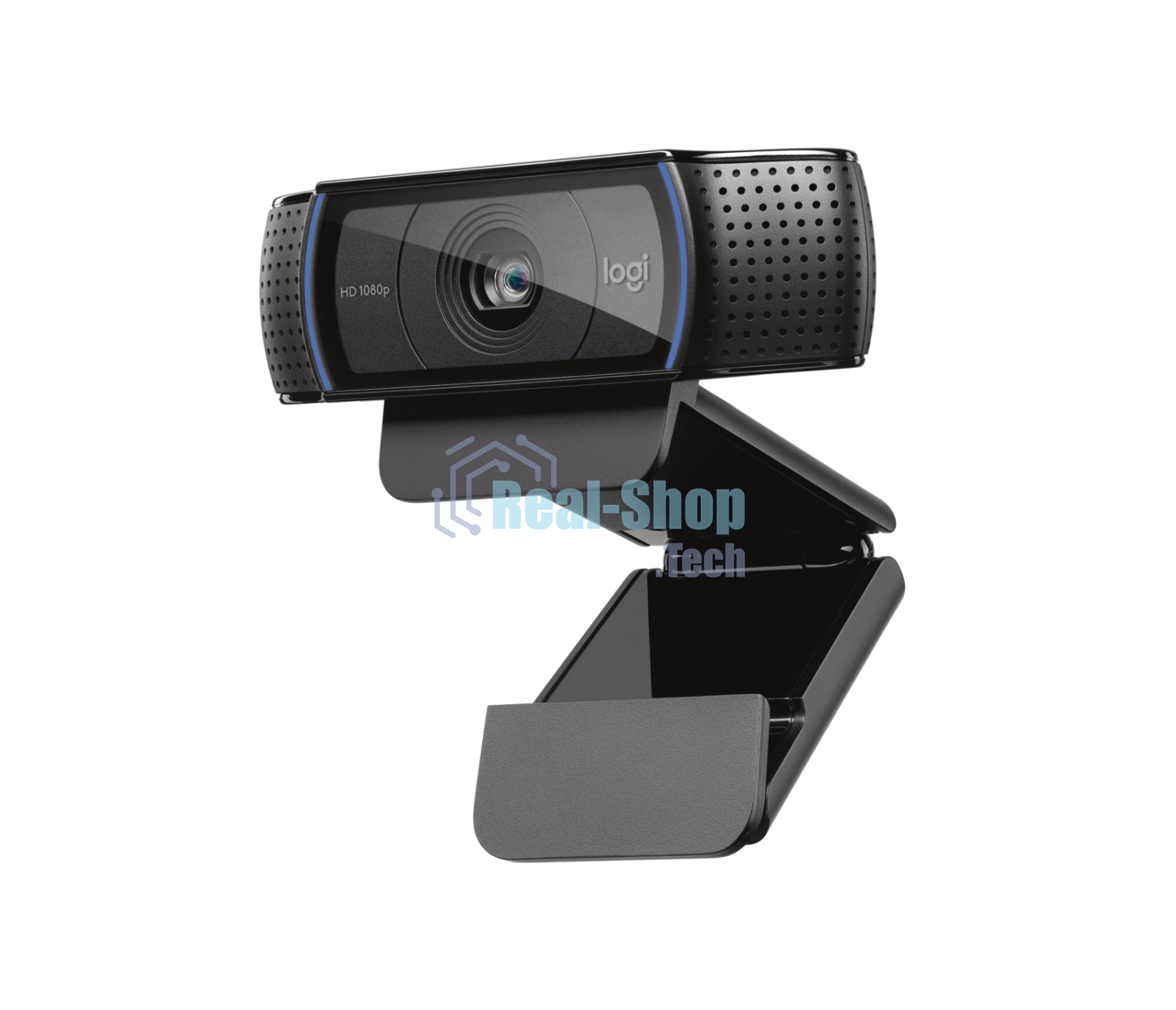 Веб-камера Logitech C920 HD Pro Webcam (Full HD 1080p/30fps, автофокус, угол обзора 78°, стереомикрофон, кабель 1.5м) (арт. 960-000998, M/N: VU0062)