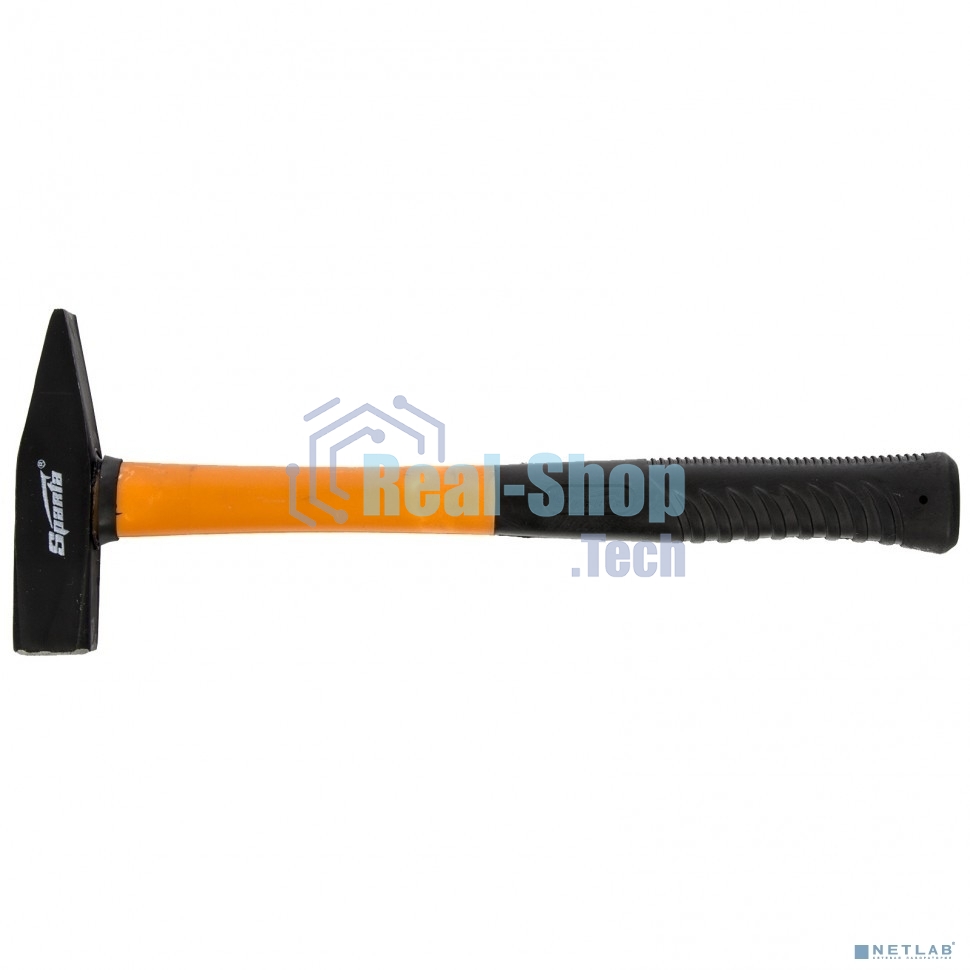 Молоток слесарный Sparta 400 г фибергласовая обрезиненная рукоятка