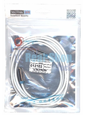 Кабель Vention 3.5 Jack-3.5 Socket 2 m белый круглый 12103