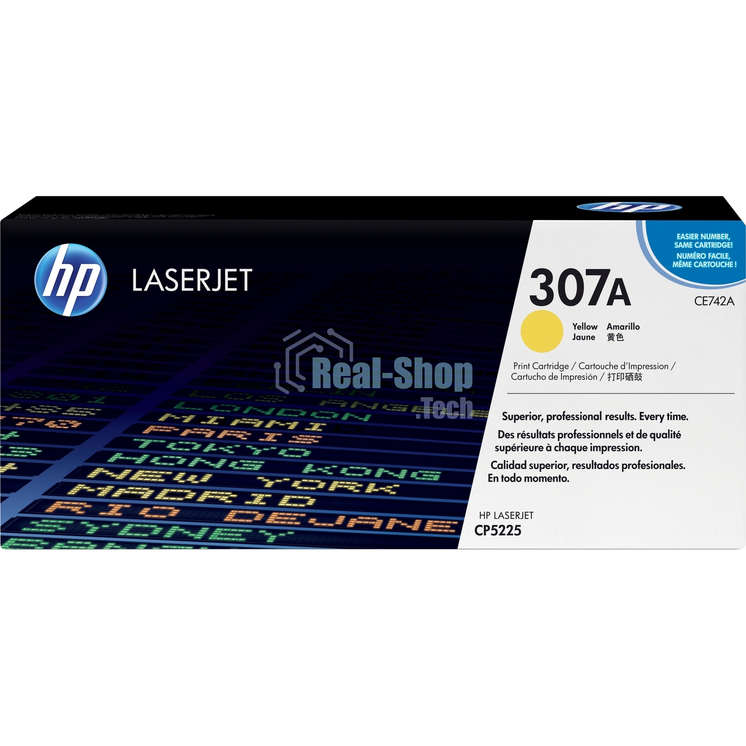 Картридж лазерный HP CE742A желтый Color LJ CP5225 (7300 стр.)