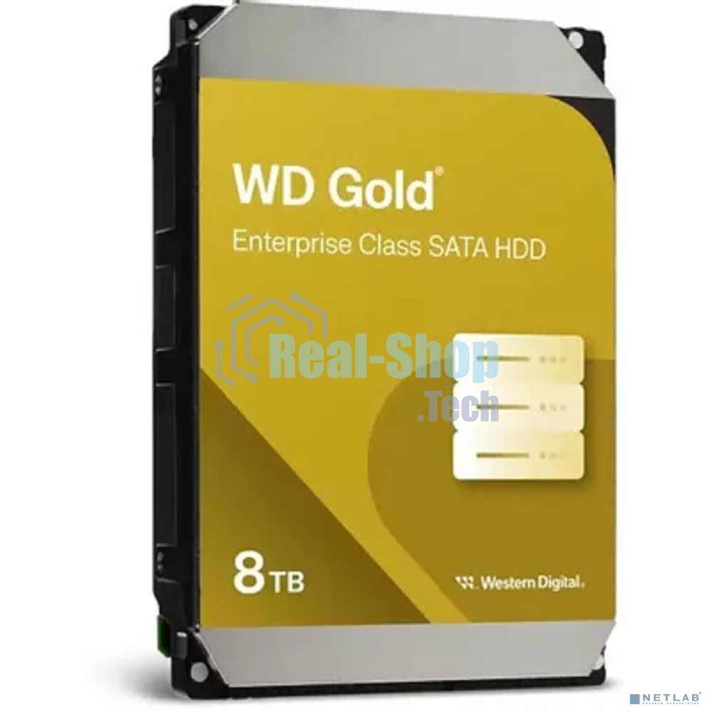 Жесткий диск WD SATA-III 8Tb Desktop Gold 512E (7200rpm) 256Mb 3.5