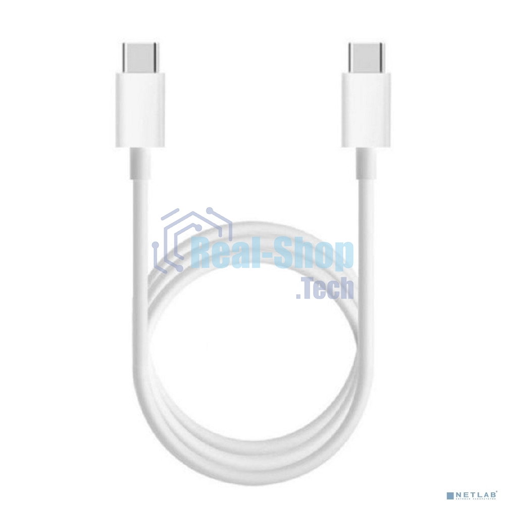 Bion Кабель для зарядки USB Type-C - Type-C (CM/CM), 3A, 100W, USB 2.0, 2 м, белый BXP-CCP-USBC2-CMCM-2M-B