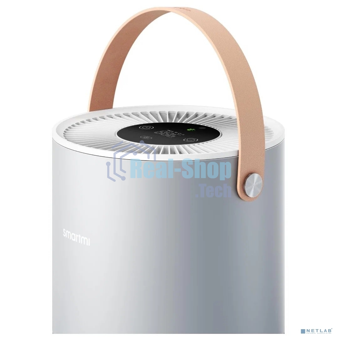 Очиститель воздуха Smartmi Air Purifier P1 серебристый, 30 м², HEPA-фильтр, угольный фильтр, управление со смартфона
