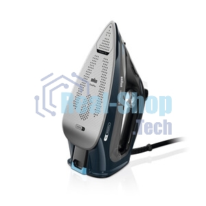 Утюг Braun SI9682DB черный/синий, 3200 Вт, 60 г/мин, 260 г/мин, 330 мл