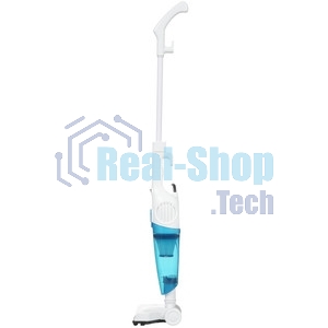Пылесос вертикальный Endever SkyClean VC-278 белый/голубой, питание от сети, 130 Вт, уборка сухая, пылесборник 1.2 л