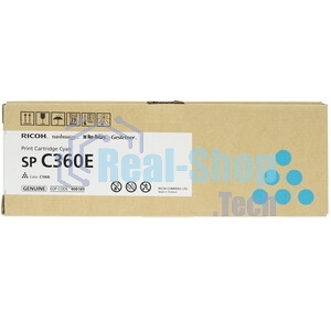 Картридж лазерный голубой, тип SP C360E Ricoh SP C360DNw/SP C360SNw/SP C360SFNw/SP C361SFNw (1,5K)