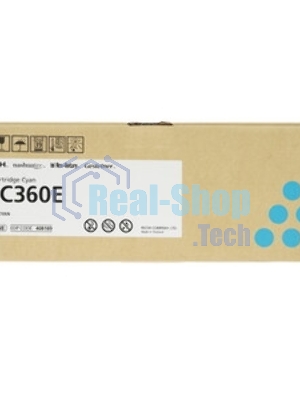 Картридж лазерный голубой, тип SP C360E Ricoh SP C360DNw/SP C360SNw/SP C360SFNw/SP C361SFNw (1,5K)