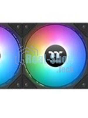 Система жидкостного охлаждения Thermaltake LA360 ARGB Soc-AM5/AM4/1200/1700/1851 черный 4-pin 38.35dB Al+Cu Ret (CL-W459-PL12SW-A)