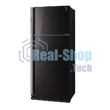 Холодильник Sharp SJXP59PGRD темно-красный двухкамерный 430/148 л морозилка сверху