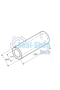 Гильза ГМЛ Rexant 50-11 (50 мм² - Ø 11 мм) ГОСТ 23469.3-79 (в упак. 5 шт.)