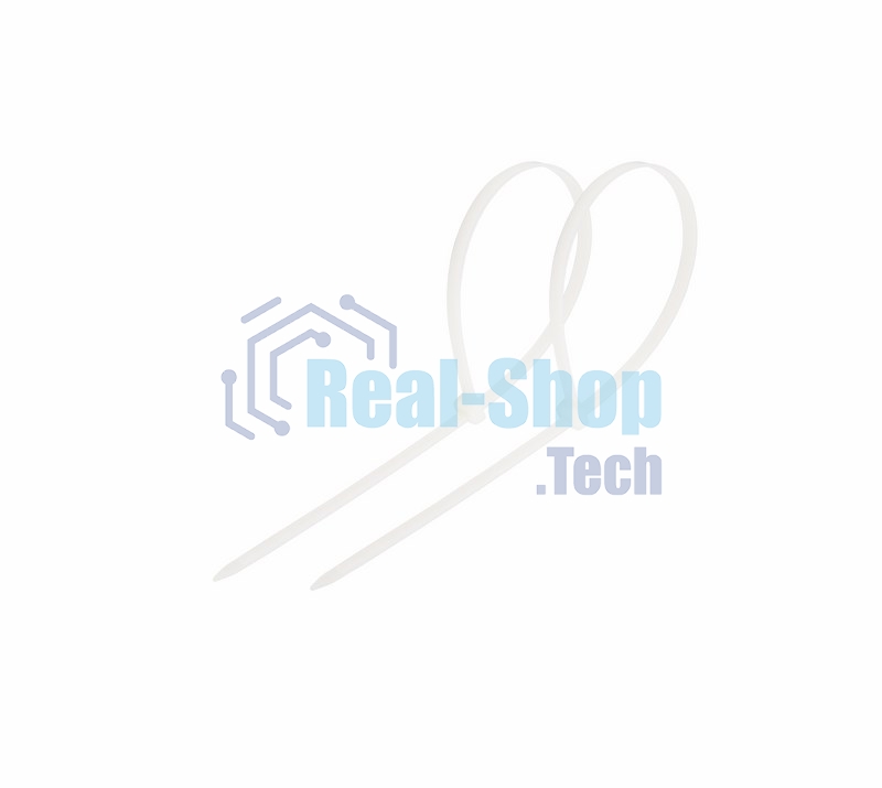 Хомут-стяжка кабельная нейлоновая Rexant 60 x2,5 мм, белая, упаковка 100 шт.