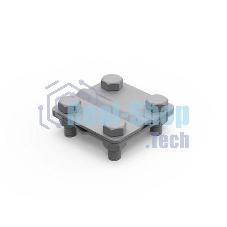 Соединитель крестовой пруток-пруток d8 ДКС NG3104