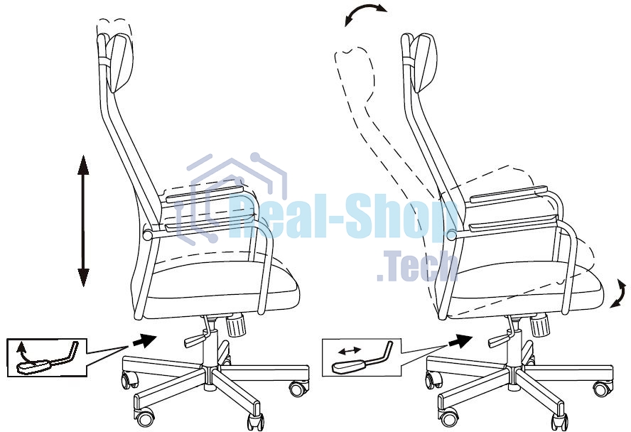 Кресло компьютерное Бюрократ KB-5M TW-01 3C11 черный, сетка/ткань, с подголов. крестовина металл хром
