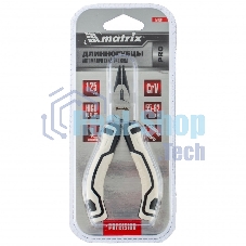 Длинногубцы Matrix Mini, 125 мм, прямые, авторазжим, PRO