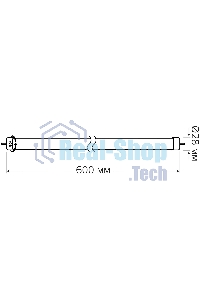 Лампа светодиодная Gauss Elementary T8 10Вт 4000К G13 780лм 600мм стекло поворотная