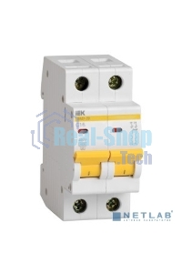Выключатель автоматический модульный 2п C 40А 4.5кА ВА47-29 ИЭК MVA20-2-040-C
