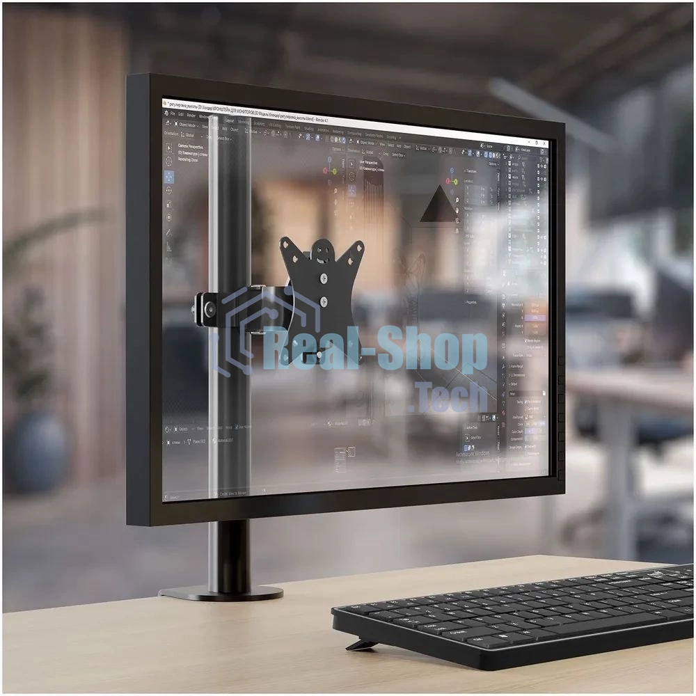 Кронштейн настольный для мониторов HOLDER MDS-M101 черный