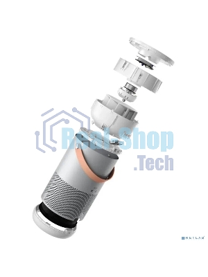 Очиститель воздуха Smartmi Air Purifier P1 серебристый, 30 м², HEPA-фильтр, угольный фильтр, управление со смартфона