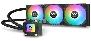 Система жидкостного охлаждения Thermaltake LA360 ARGB Soc-AM5/AM4/1200/1700/1851 черный 4-pin 38.35dB Al+Cu Ret (CL-W459-PL12SW-A)