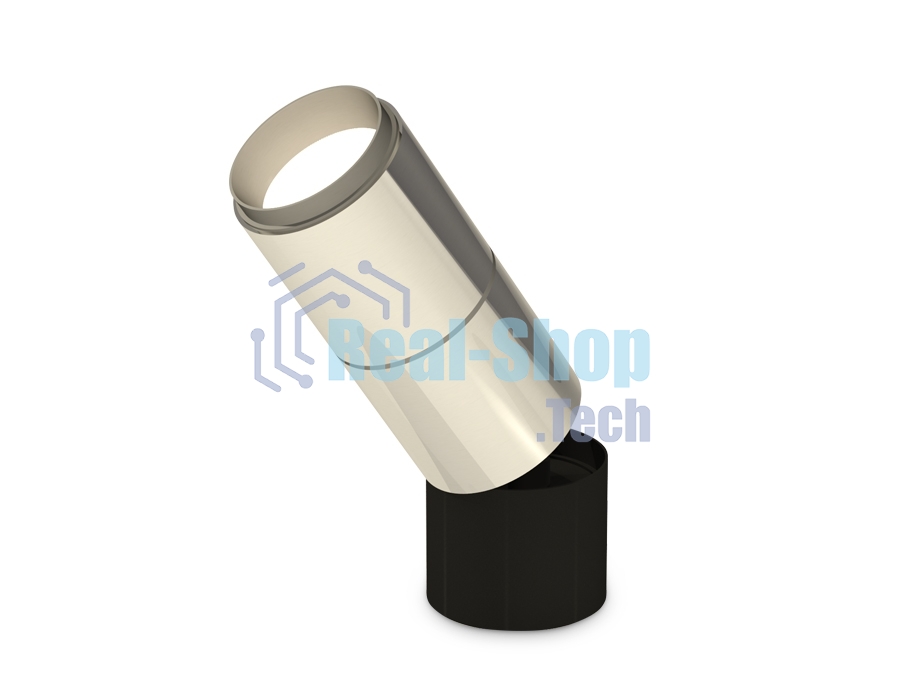 Крепеж накладной поворотный для светильника A2220 WH белый D60*H50mm Out45mm (для корпуса D60mm)