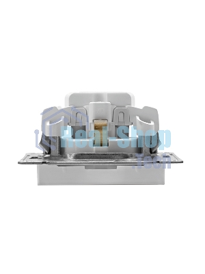 Механизм розетки 1-м СП AtlasDesign с заземл. 16А белый, SchE ATN000143